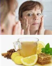 Remèdes des gens pour le rajeunissement de la peau